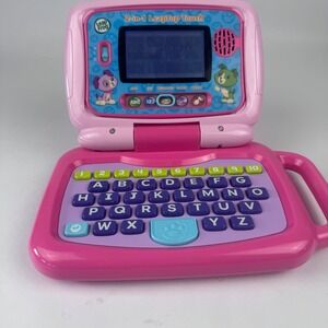 LeapFrog 2 in 1 LeapTop Touch Learning Kids Laptop PINK Tested Works